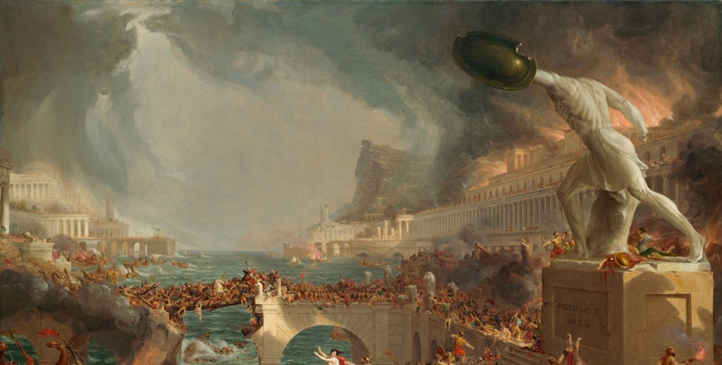 Thomas Cole Le Cours De L Empire